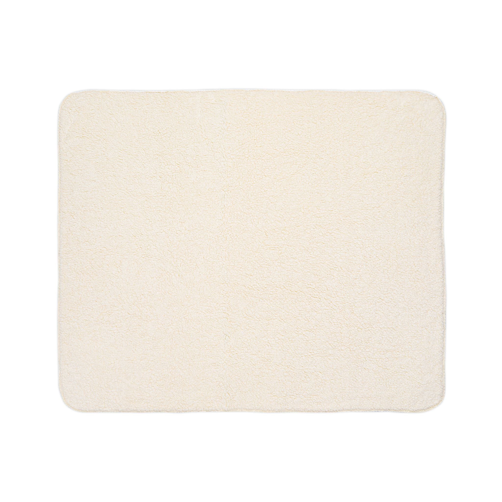 Bubbles & Sprig Garden Blanket Fleece Sherpa Blanket