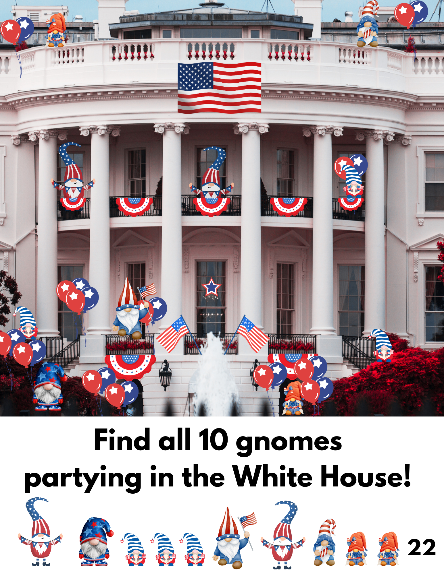 Let’s Celebrate Series: Presidents’ Day Kids FREE Activity eBook (Ages 6-10) - 40+ pages of puzzles, coloring, mazes, hidden pictures, and more! (Printable PDF)