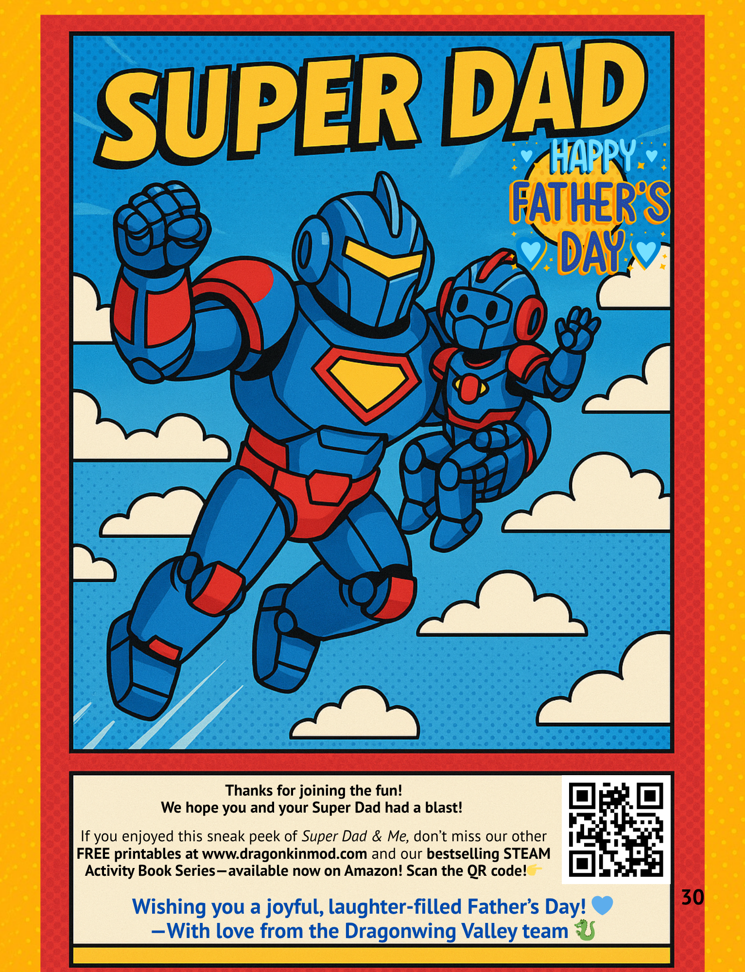 Let’s Celebrate Series: Super Dad & Me