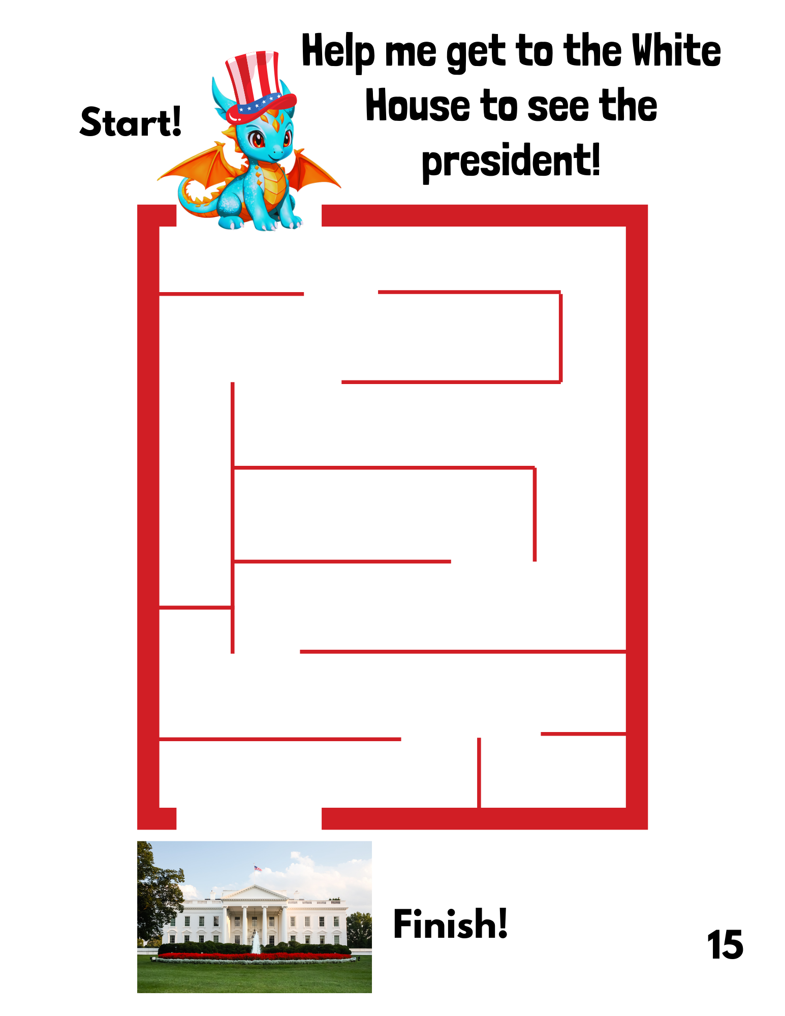 Let’s Celebrate Series: Presidents’ Day Kids FREE Activity eBook (Ages 6-10) - 40+ pages of puzzles, coloring, mazes, hidden pictures, and more! (Printable PDF)
