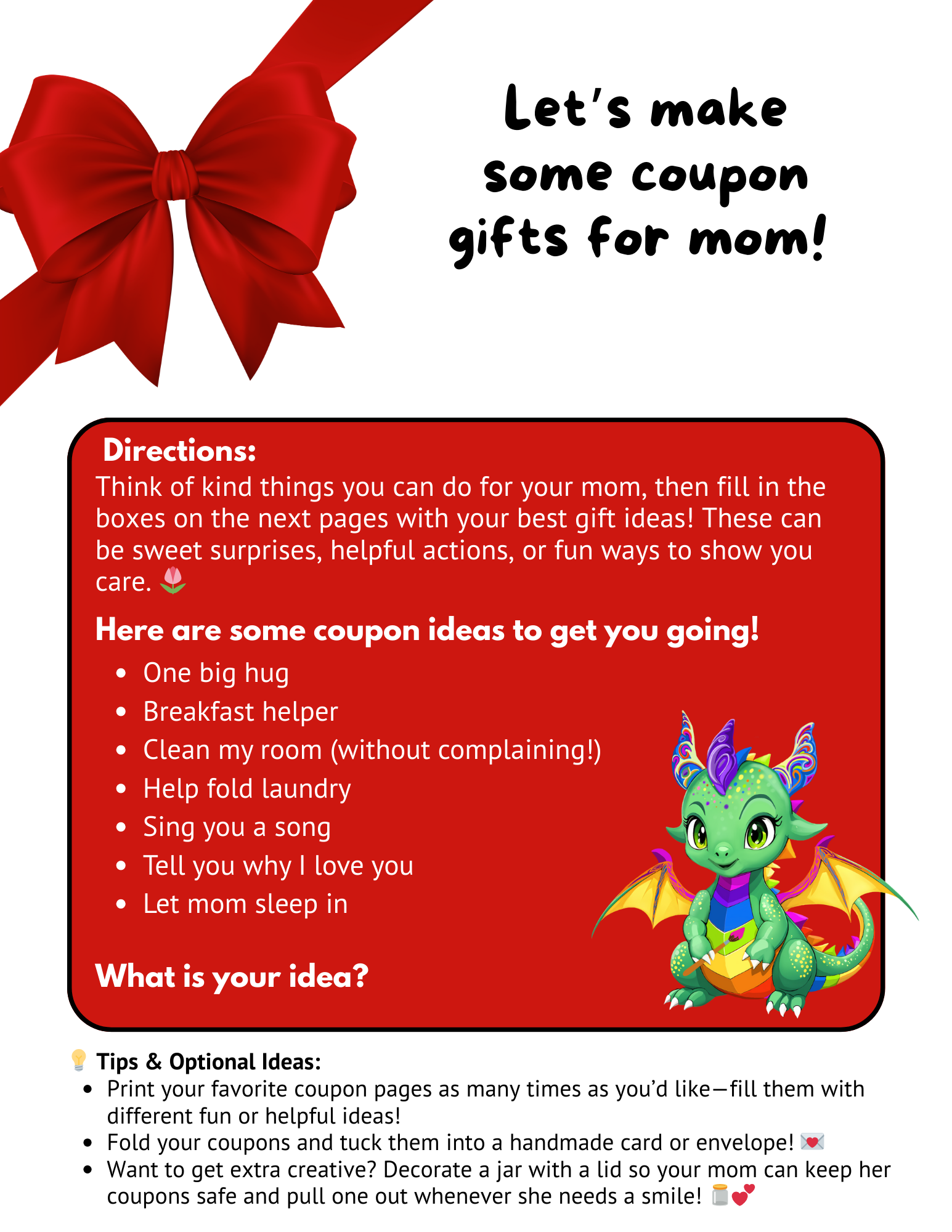 Let's Celebrate Series: Mother's Day Activities