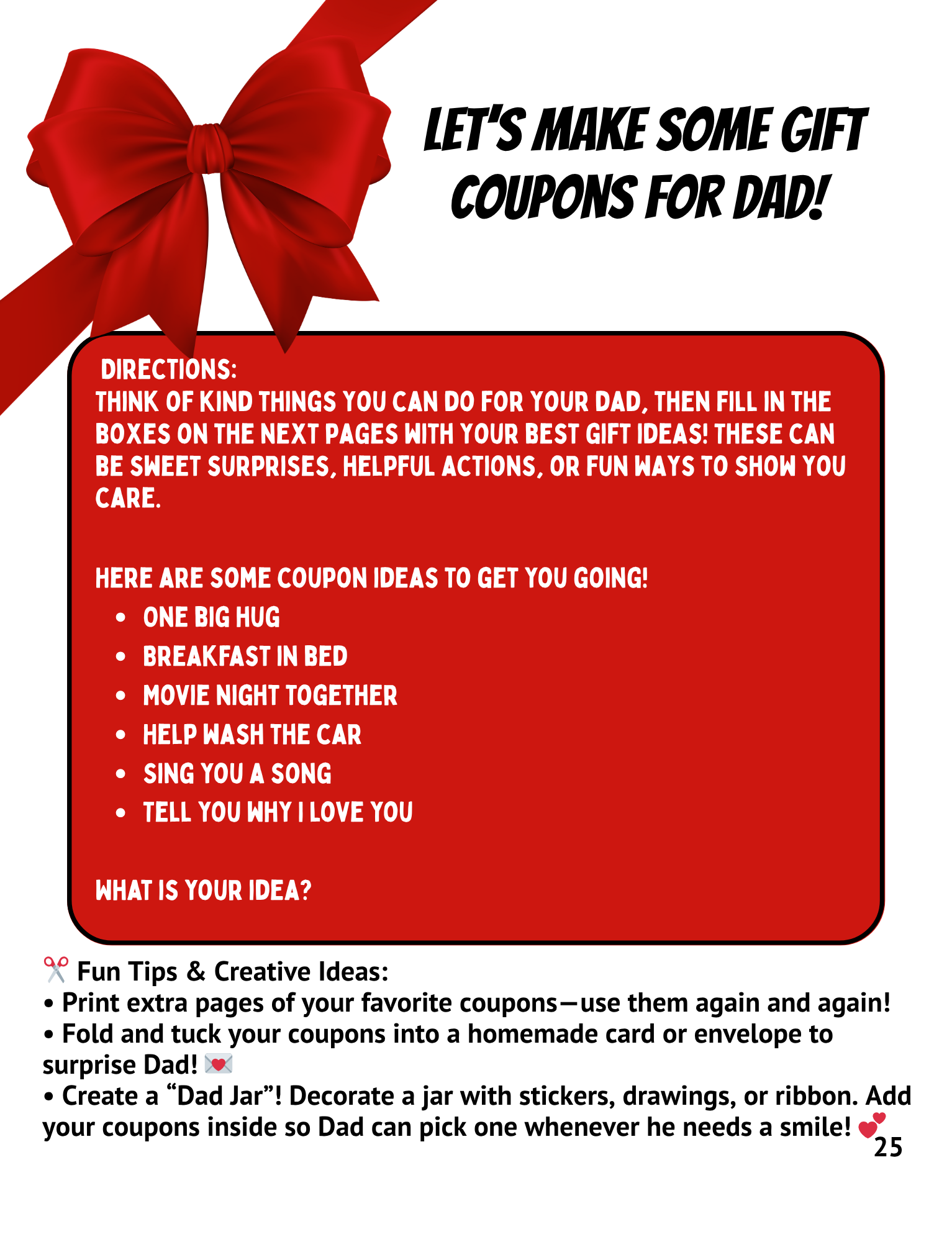 Let’s Celebrate Series: Super Dad & Me
