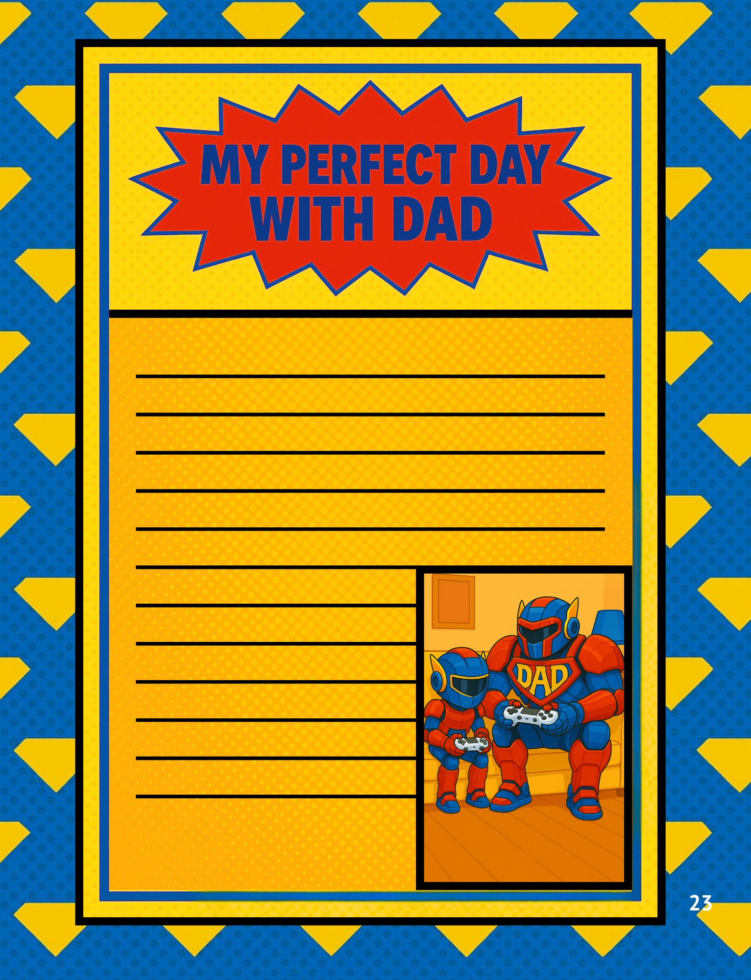 Let’s Celebrate Series: Super Dad & Me