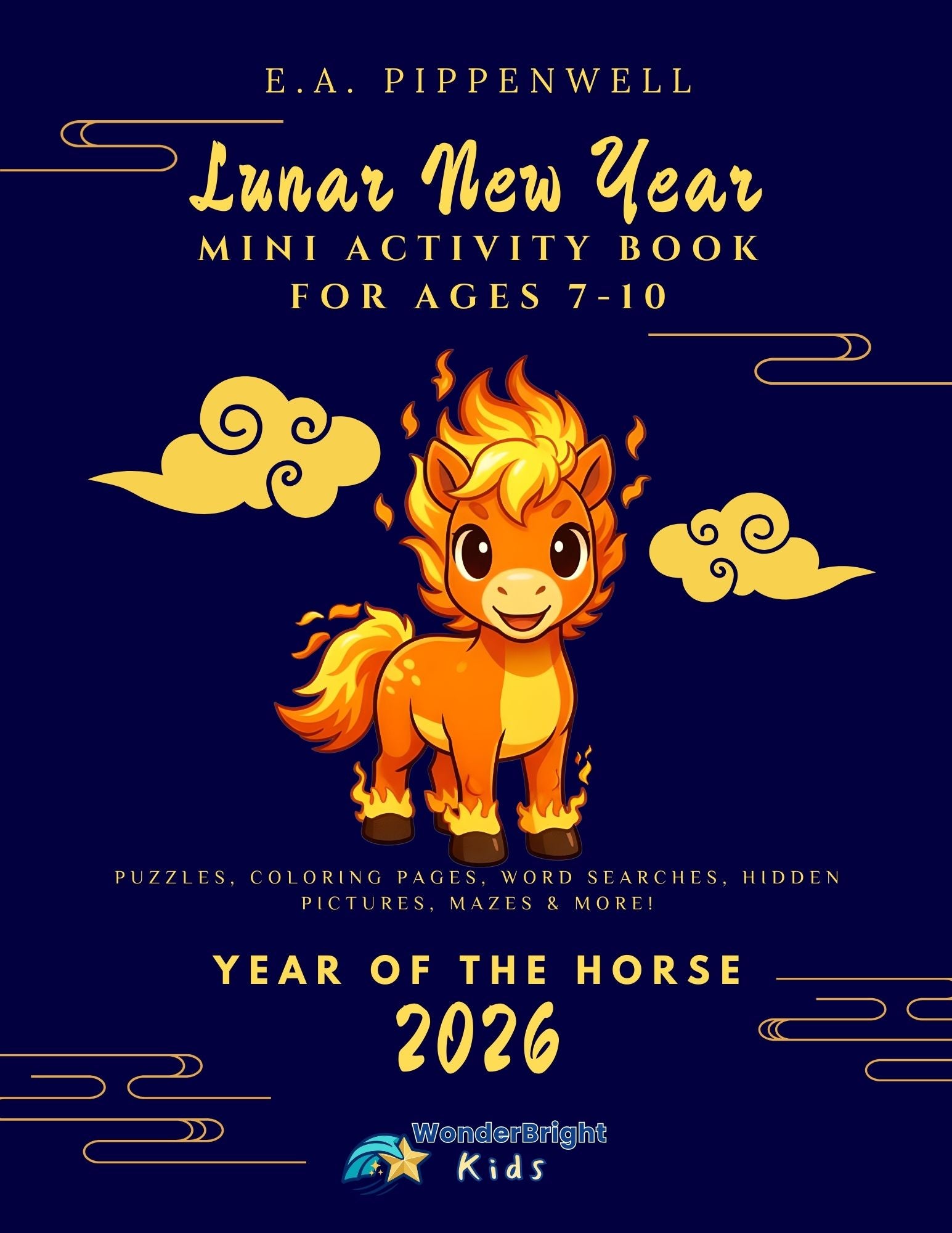 Lunar New Year 2026 Sampler Activity Book (ages 7-10)