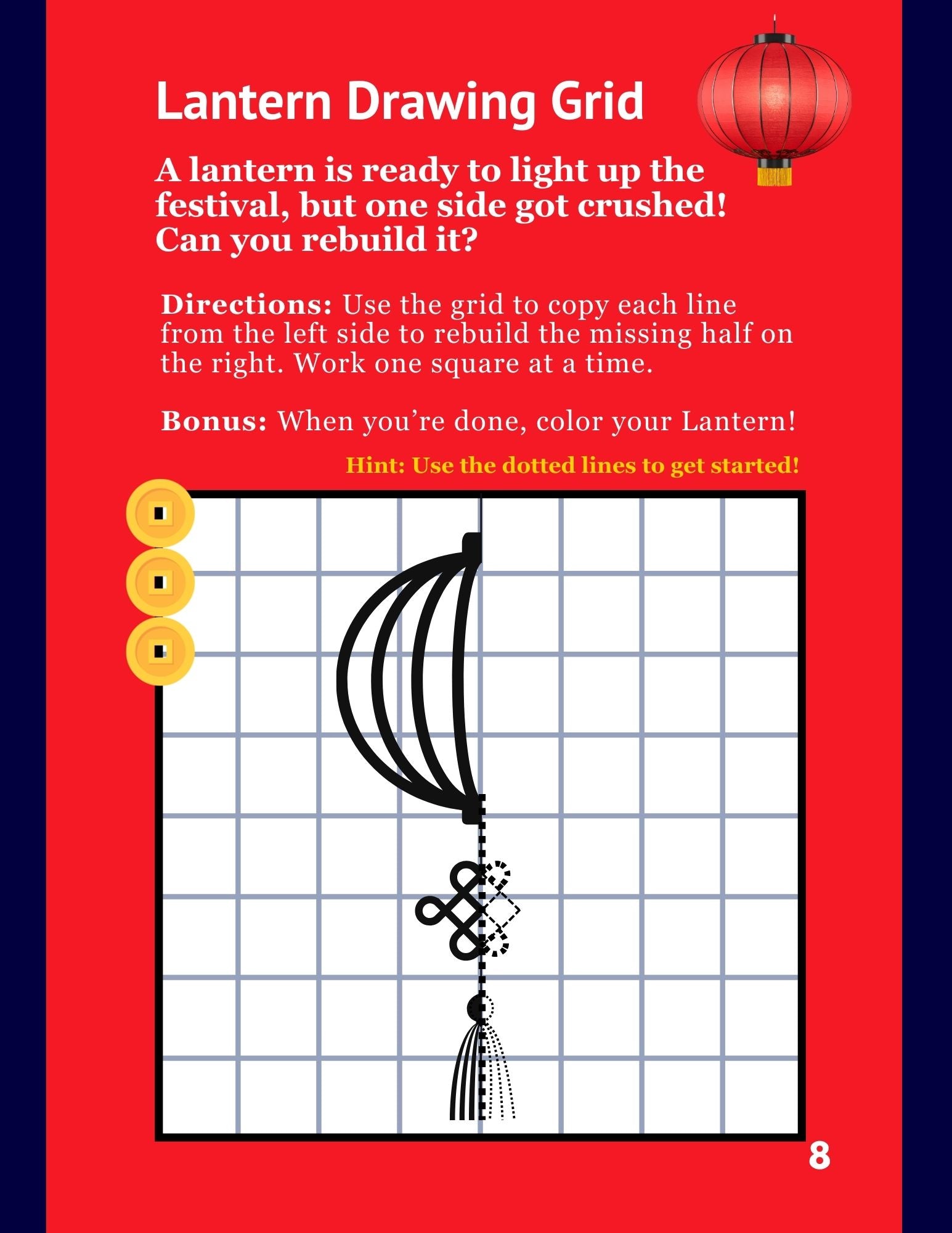 Lunar New Year 2026 Sampler Activity Book (ages 7-10)