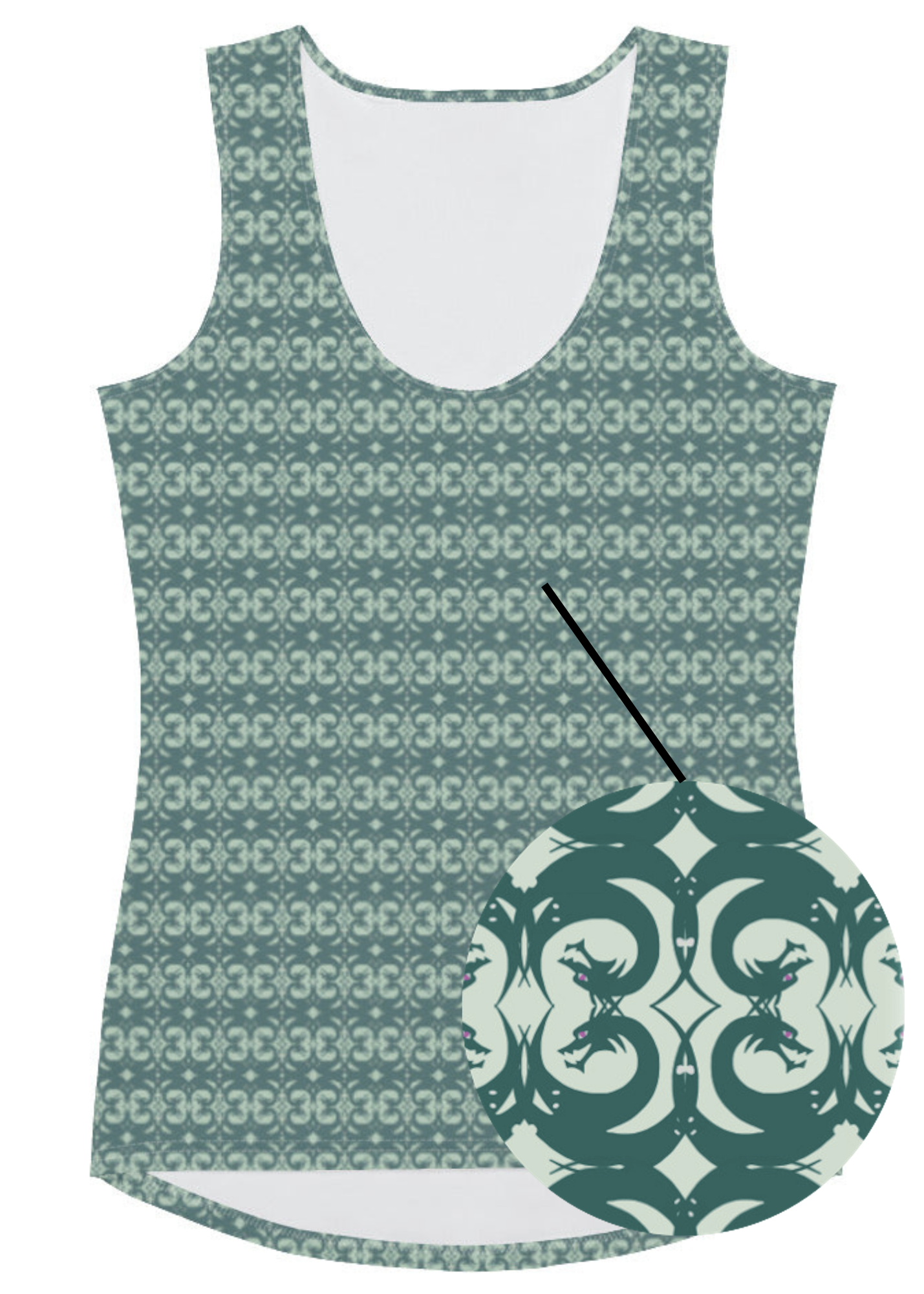 Celtic Dragon UPF 50 Tank Top