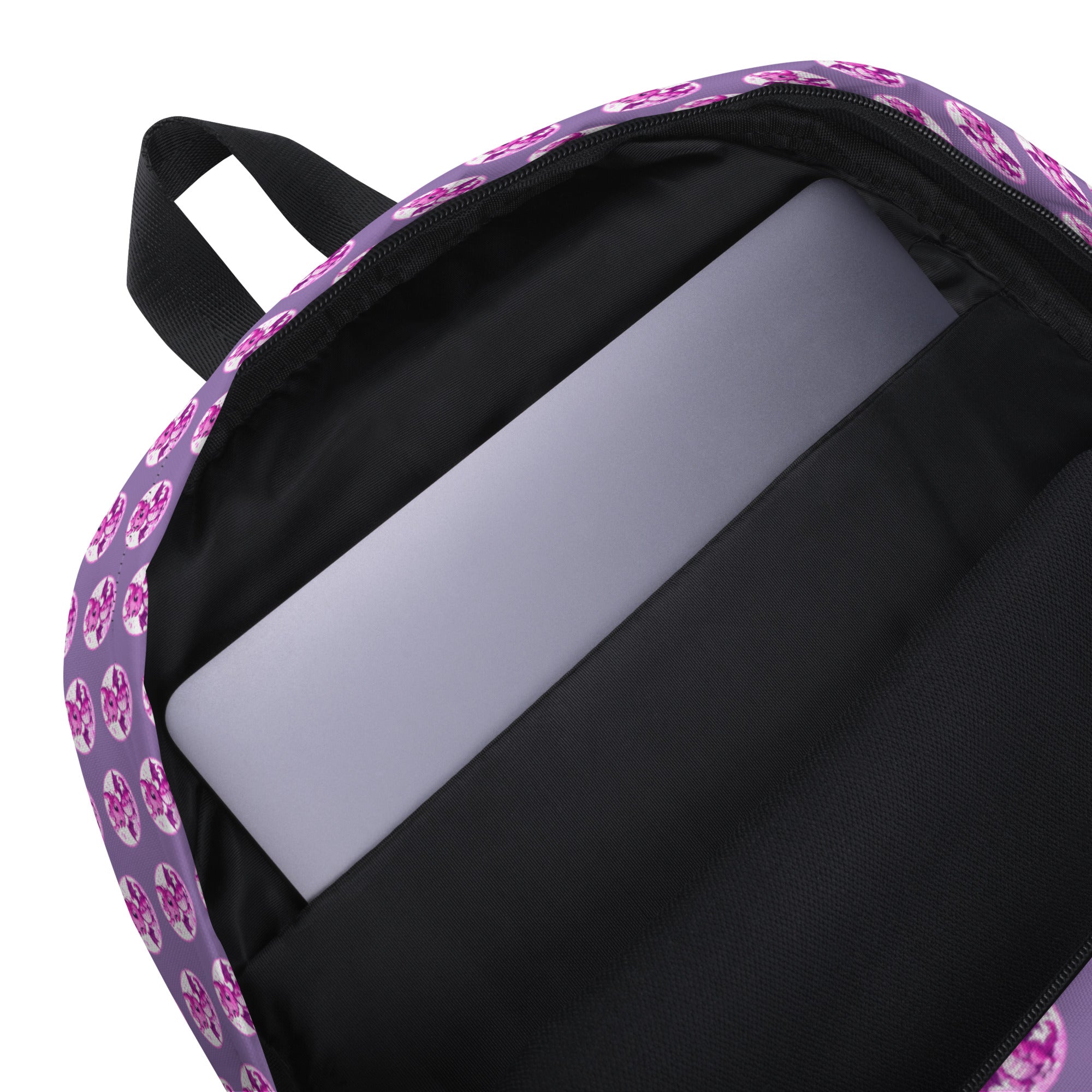 Bubbles Dragon Purple Backpack