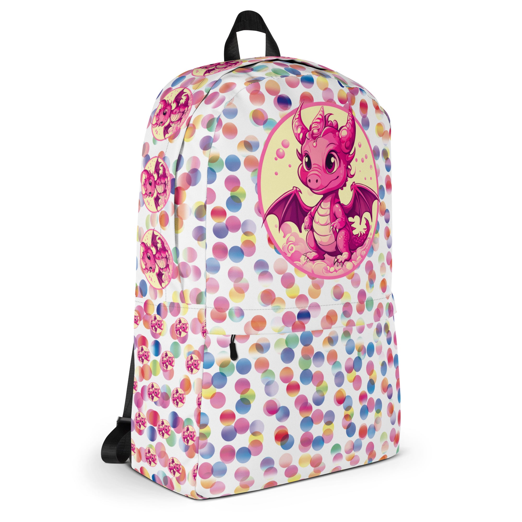 Bubbles Dragon Multicolor Backpack