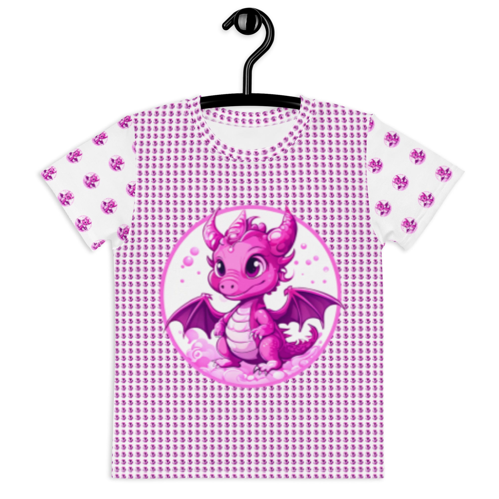 Bubbles Dragon Crewneck T-shirt