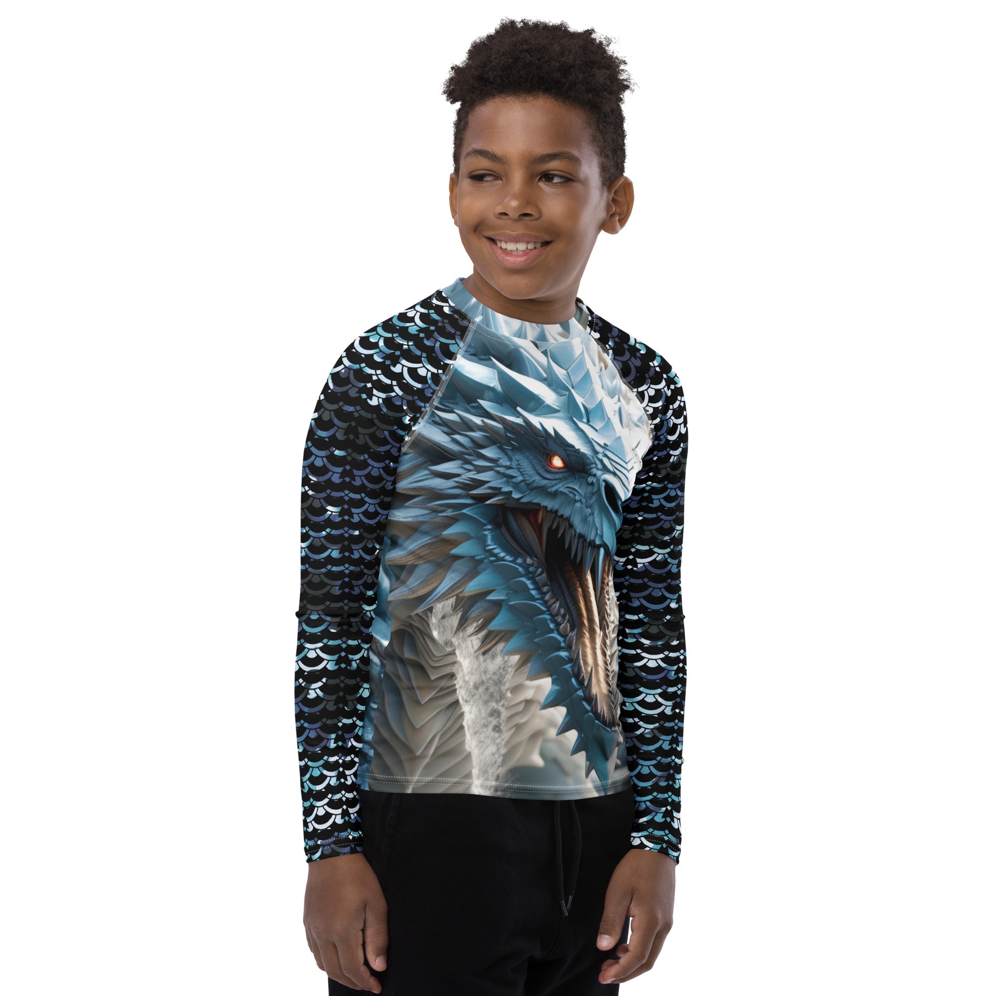 Youth Ice Dragon Rash Guard