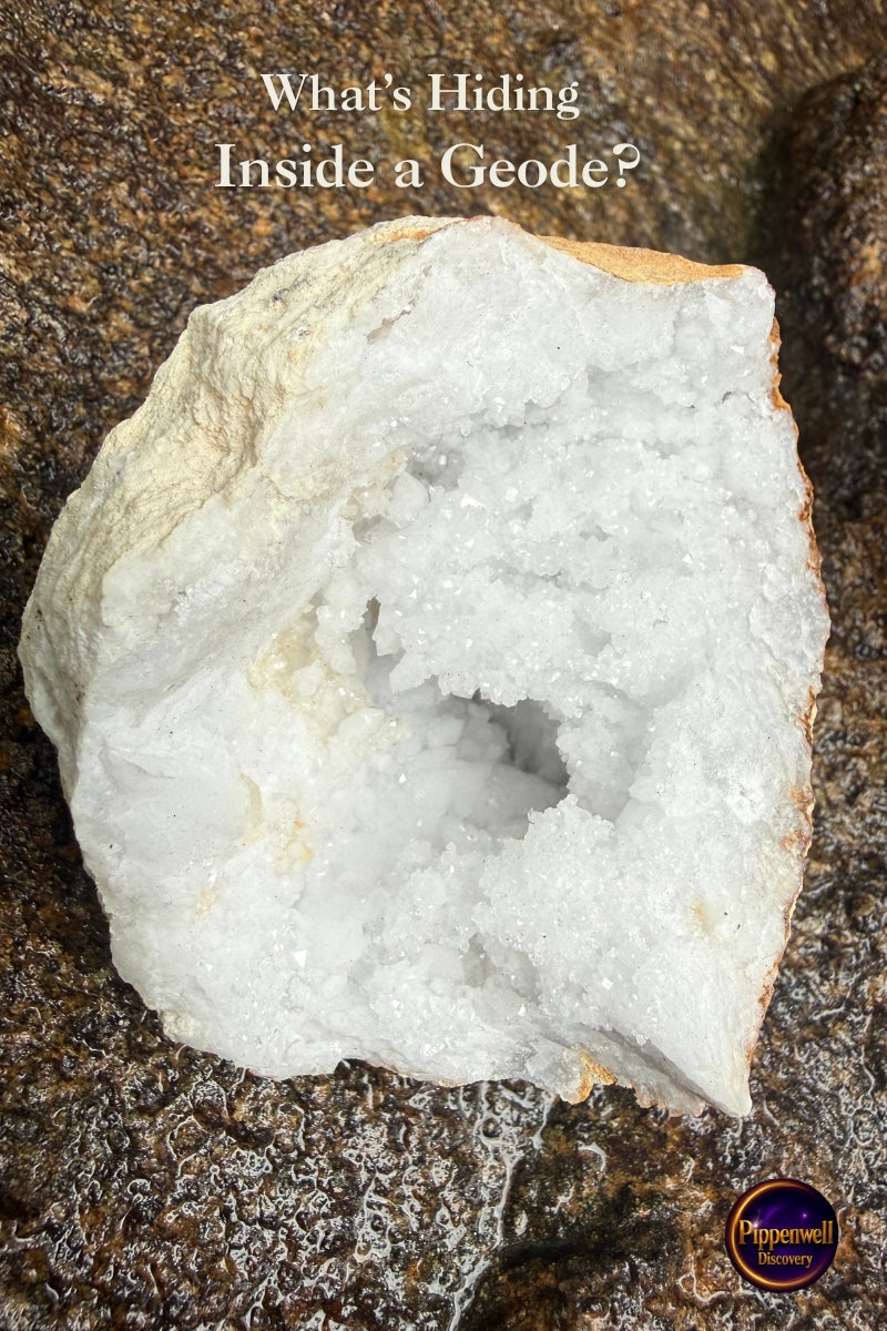 Geode: A rock with a secret inside | Printable Included for ages 7-10!