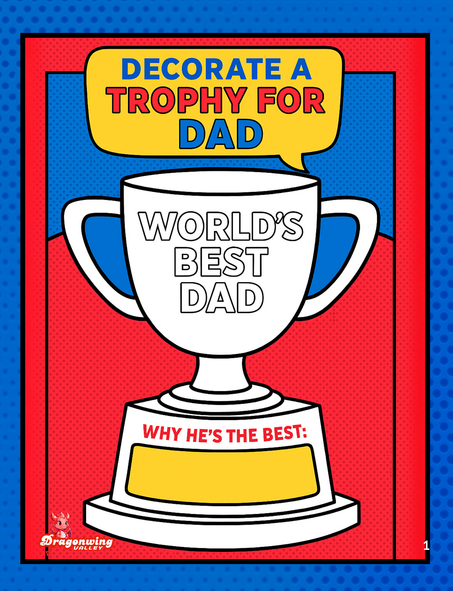 Let’s Celebrate Series: Super Dad & Me