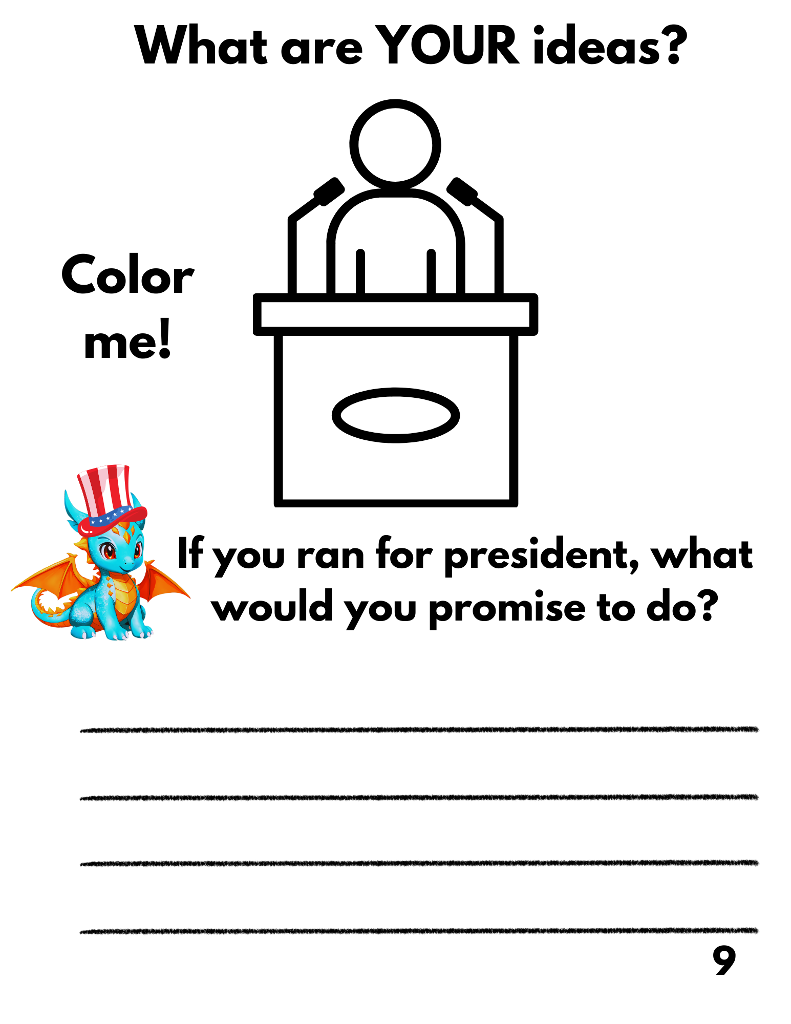 Let’s Celebrate Series: Presidents’ Day Kids FREE Activity eBook (Ages 6-10) - 40+ pages of puzzles, coloring, mazes, hidden pictures, and more! (Printable PDF)