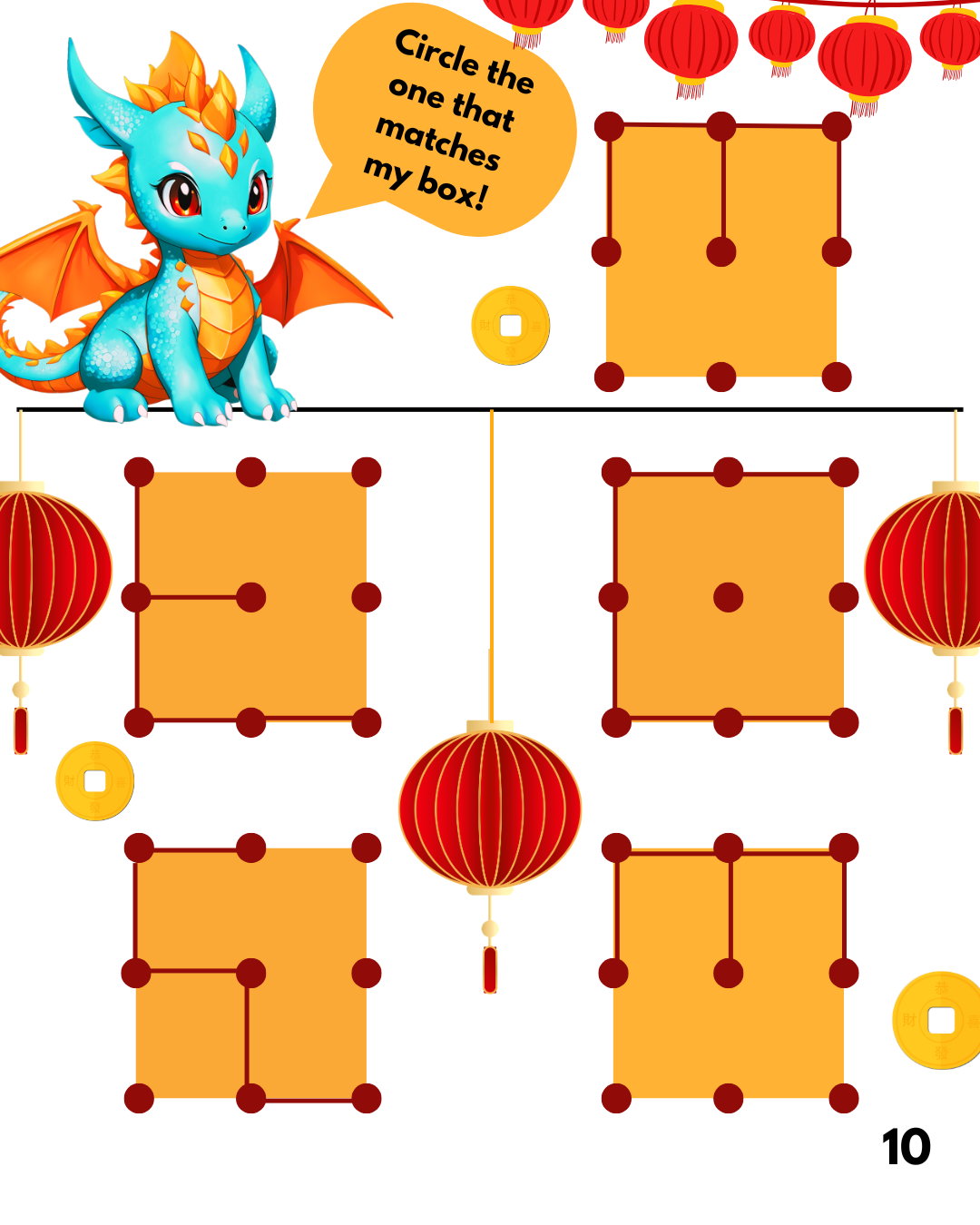 Let’s Celebrate Series: Lunar New Year FREE Activity eBook for Kids (Ages 4-8) - 20+ pages of Puzzles, Crafts & Coloring!