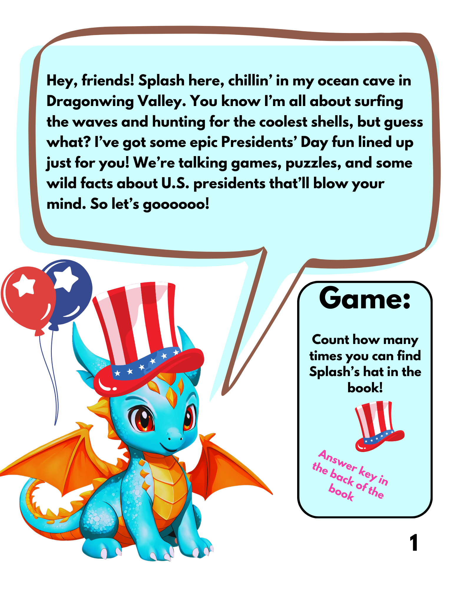 Let’s Celebrate Series: Presidents’ Day Kids FREE Activity eBook (Ages 6-10) - 40+ pages of puzzles, coloring, mazes, hidden pictures, and more! (Printable PDF)