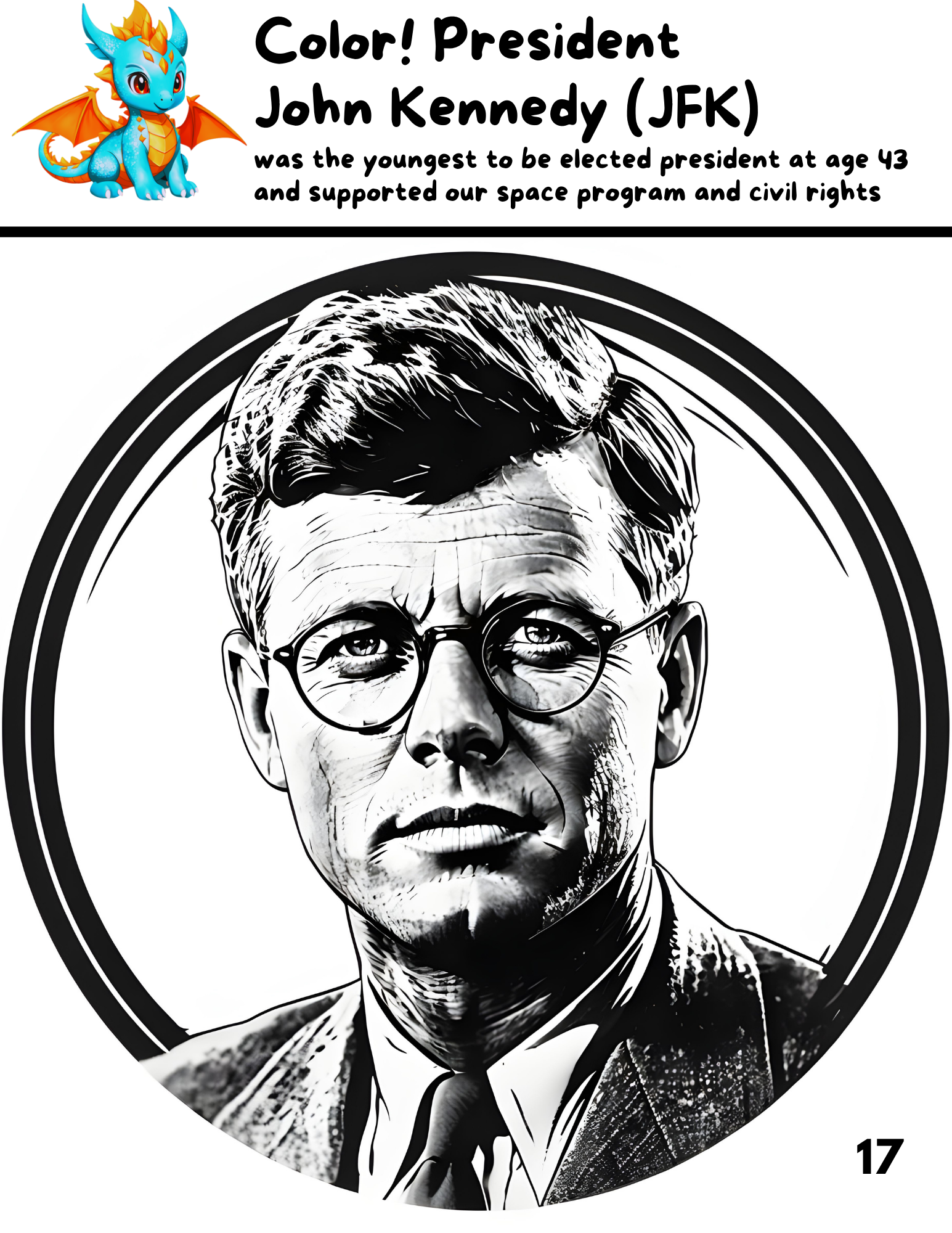 Let’s Celebrate Series: Presidents’ Day Kids FREE Activity eBook (Ages 6-10) - 40+ pages of puzzles, coloring, mazes, hidden pictures, and more! (Printable PDF)