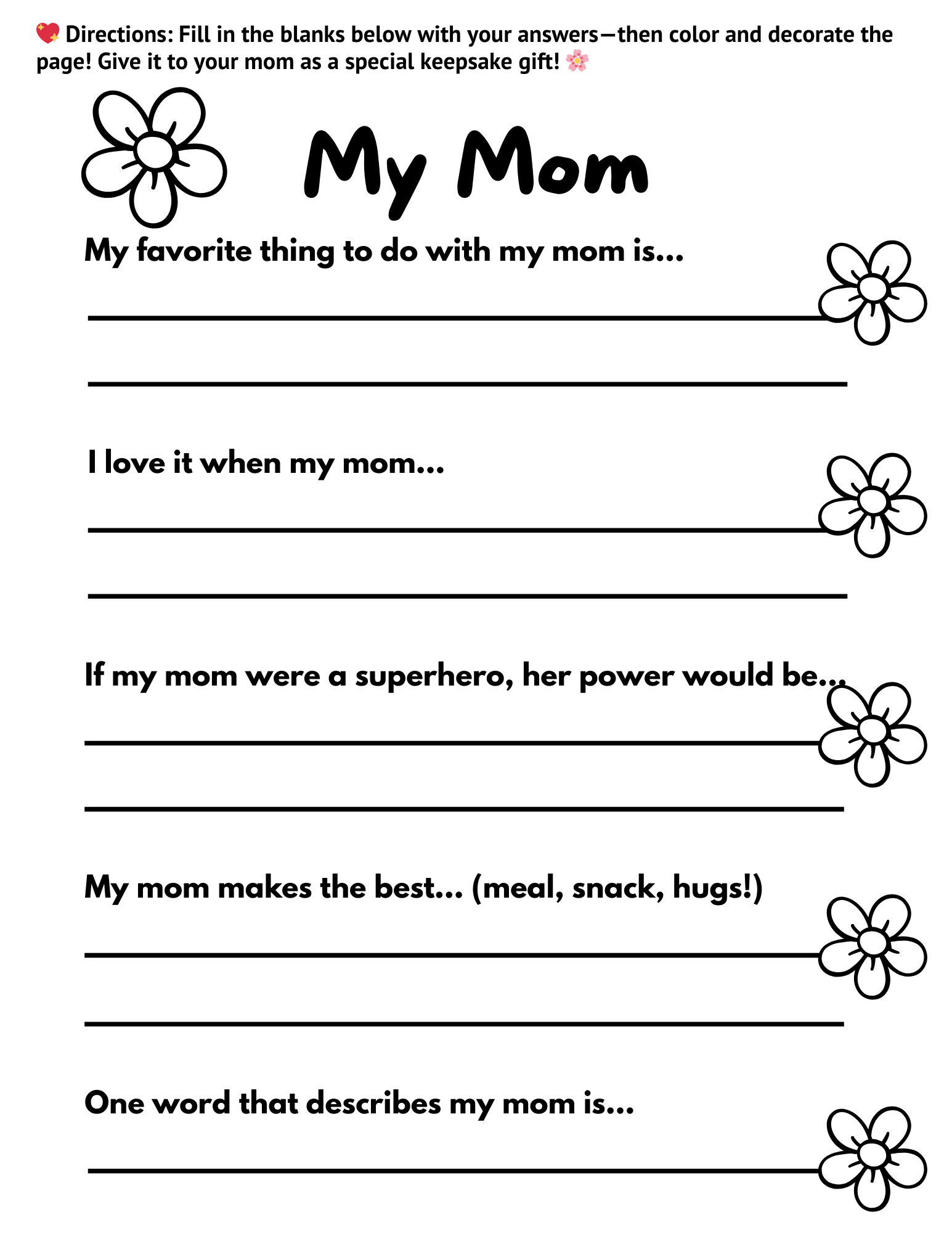 Let's Celebrate Series: Mother's Day Activities