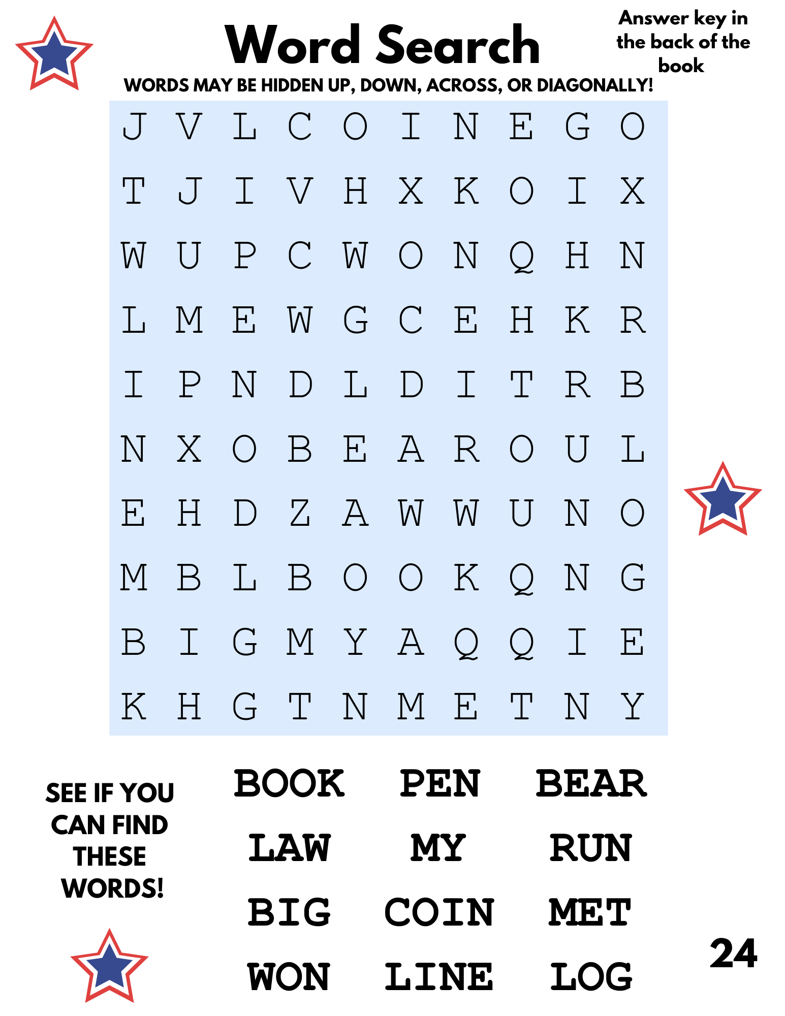 Let’s Celebrate Series: Presidents’ Day Kids FREE Activity eBook (Ages 6-10) - 40+ pages of puzzles, coloring, mazes, hidden pictures, and more! (Printable PDF)