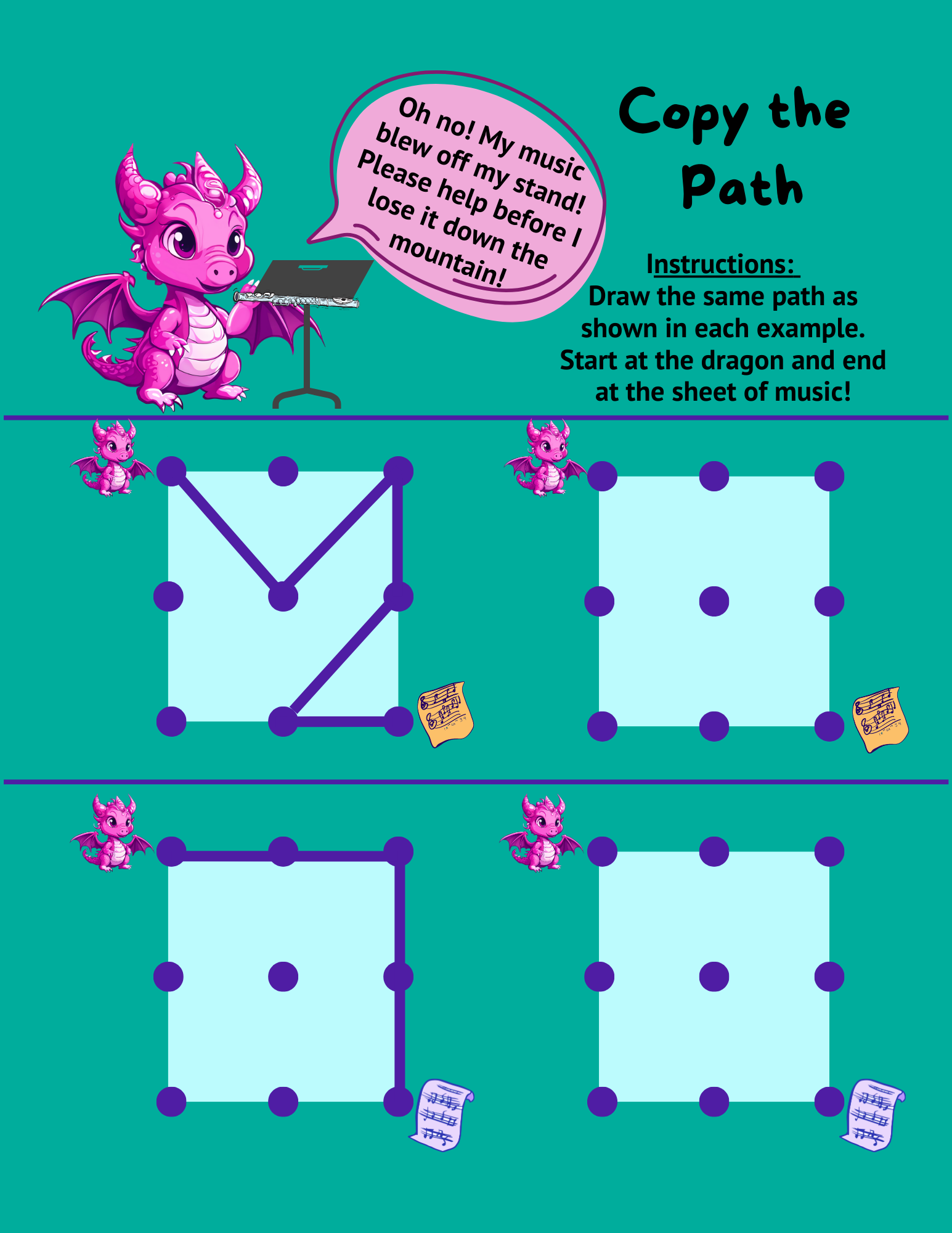 Red, White, & Brainy! EXCLUSIVE Dragonwing Valley BONUS Activity printable PDF book!