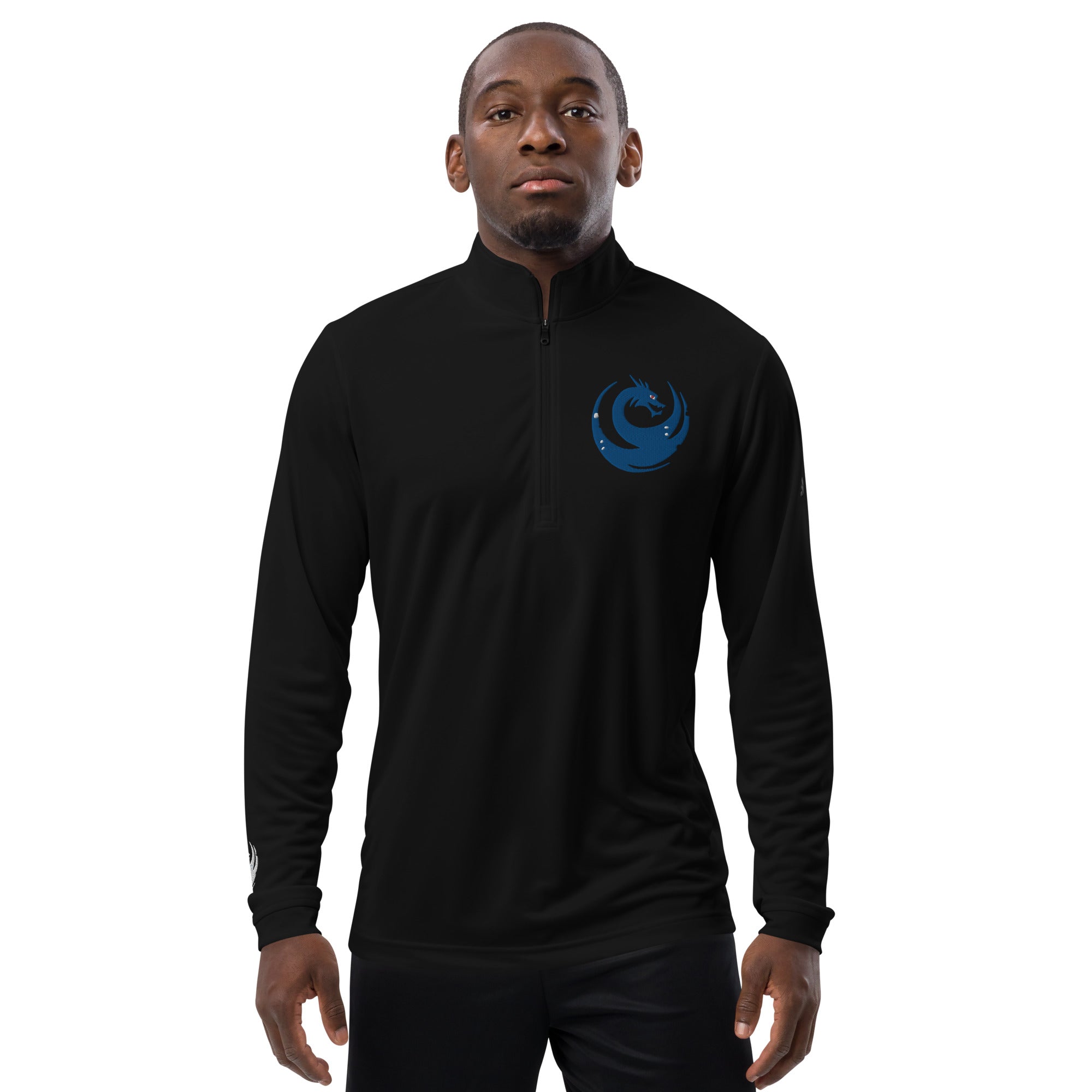 Blue Dragonkin MOD Quarter Zip Pullover by Adidas