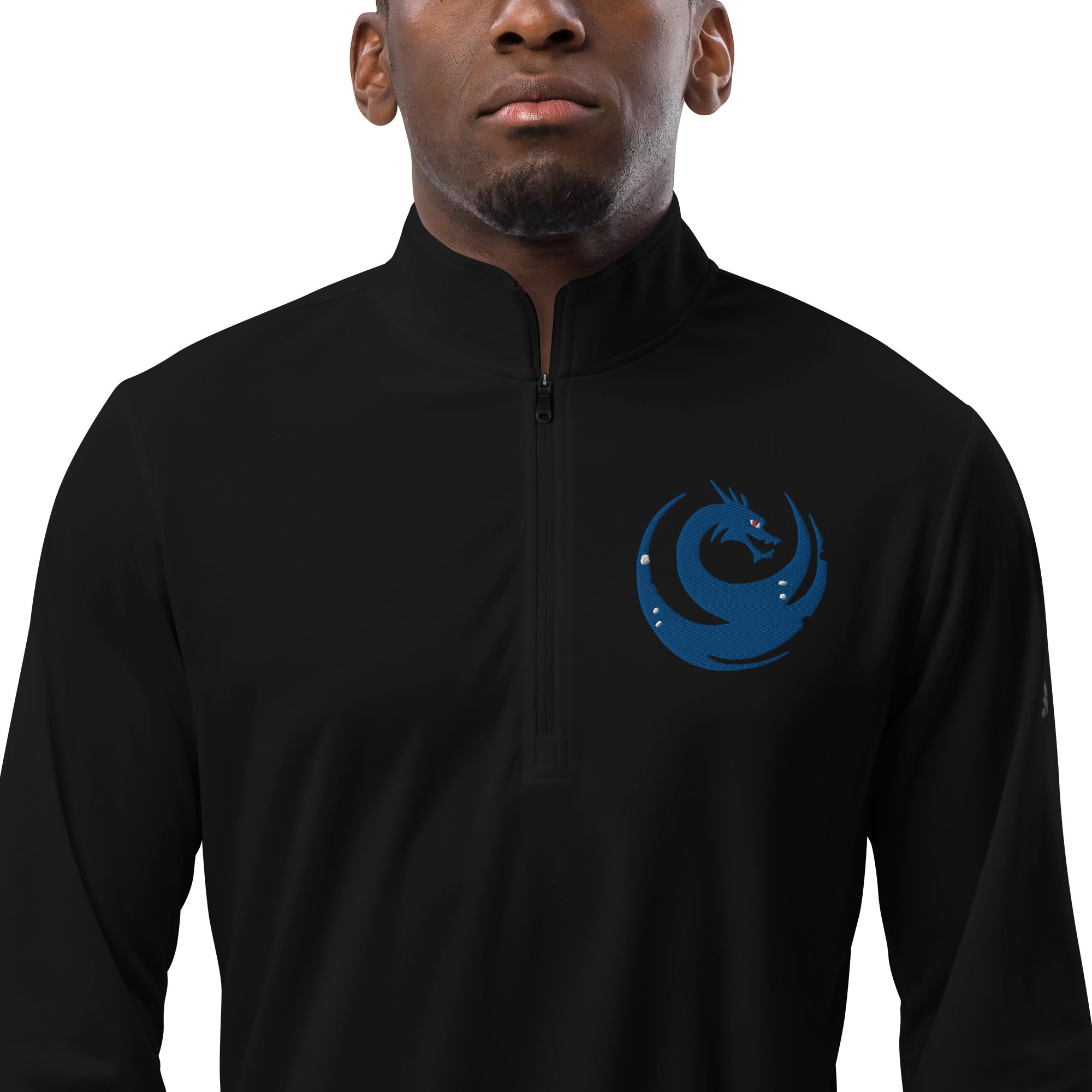 Blue Dragonkin MOD Quarter Zip Pullover by Adidas