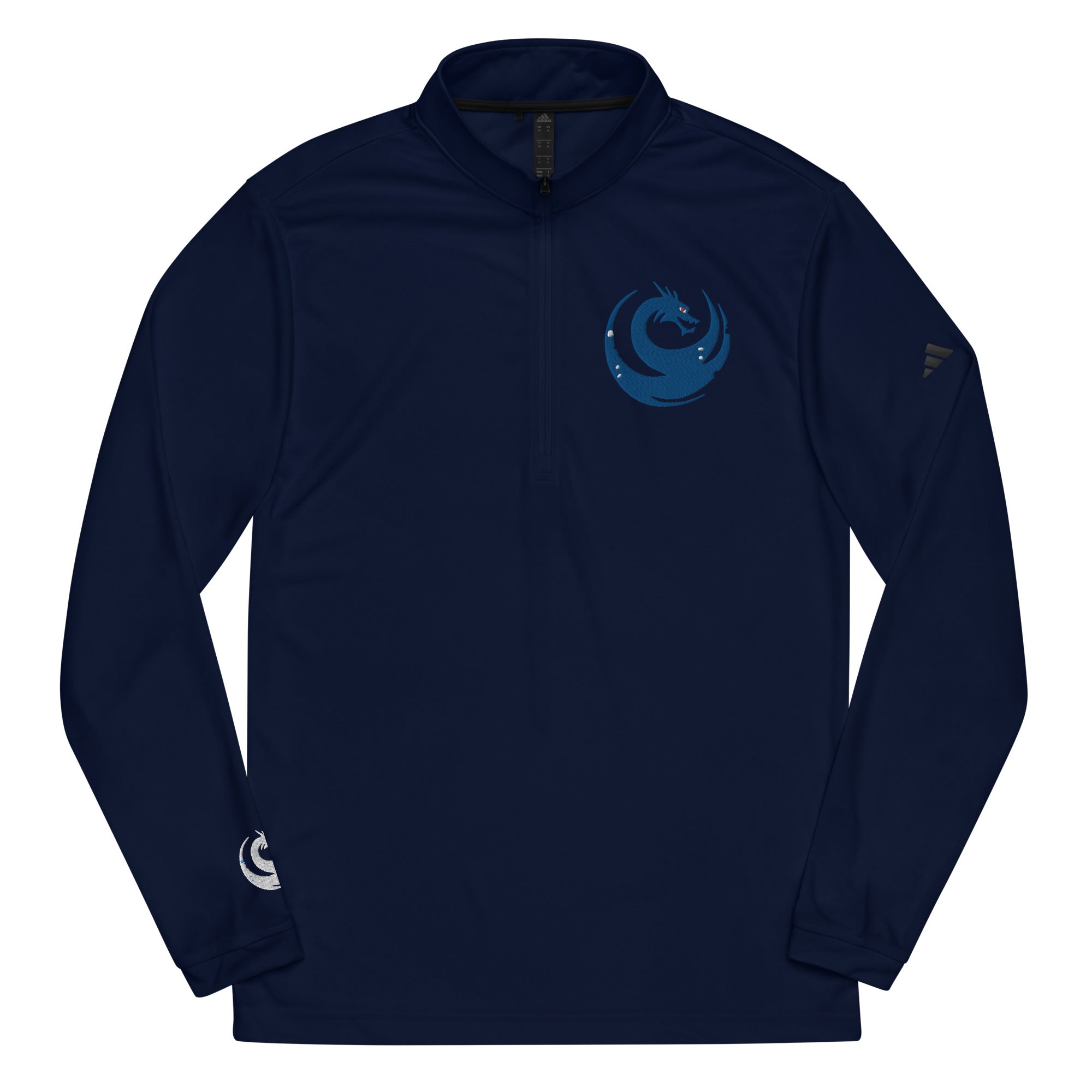 Blue Dragonkin MOD Quarter Zip Pullover by Adidas