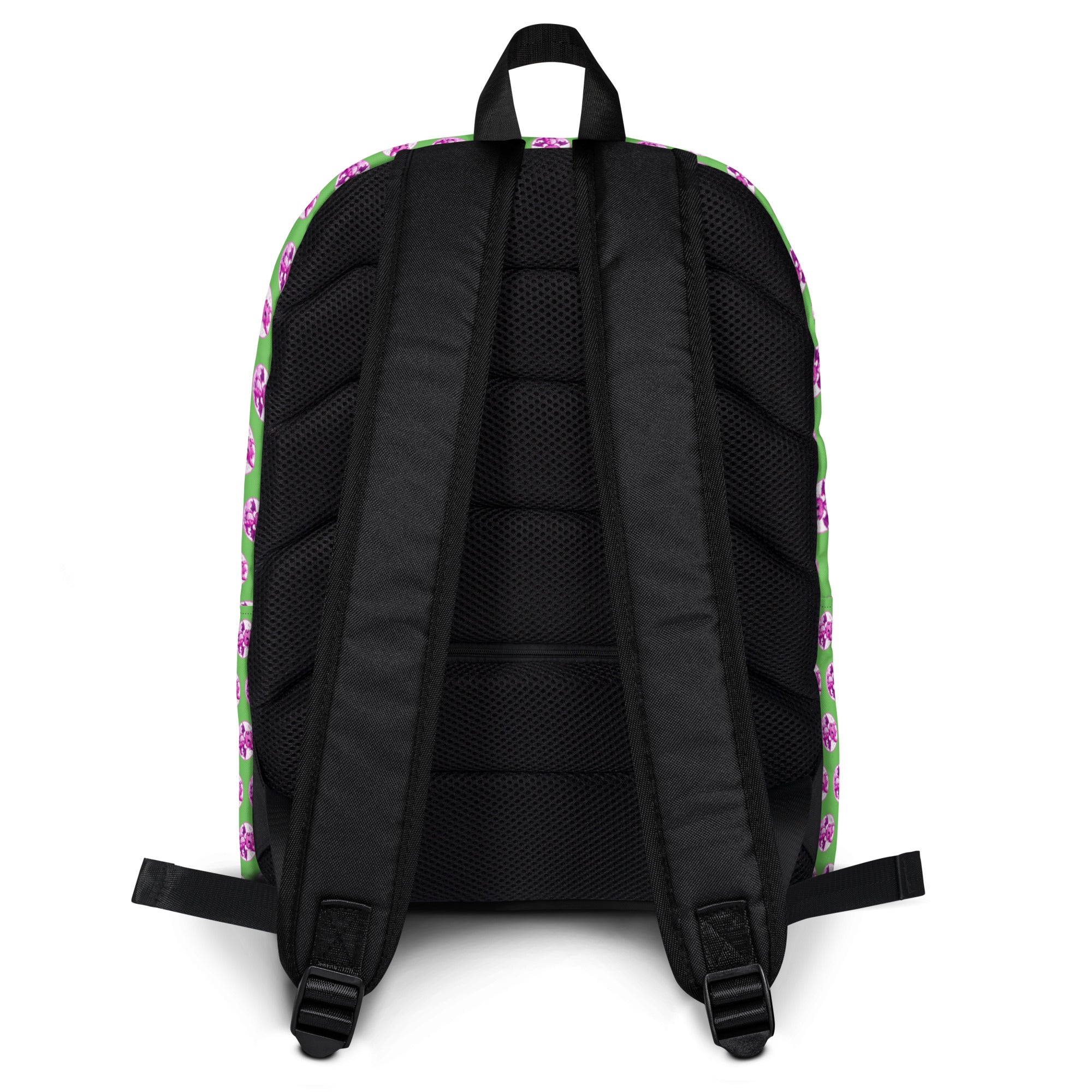 Bubbles Dragon Green and Pink Backpack