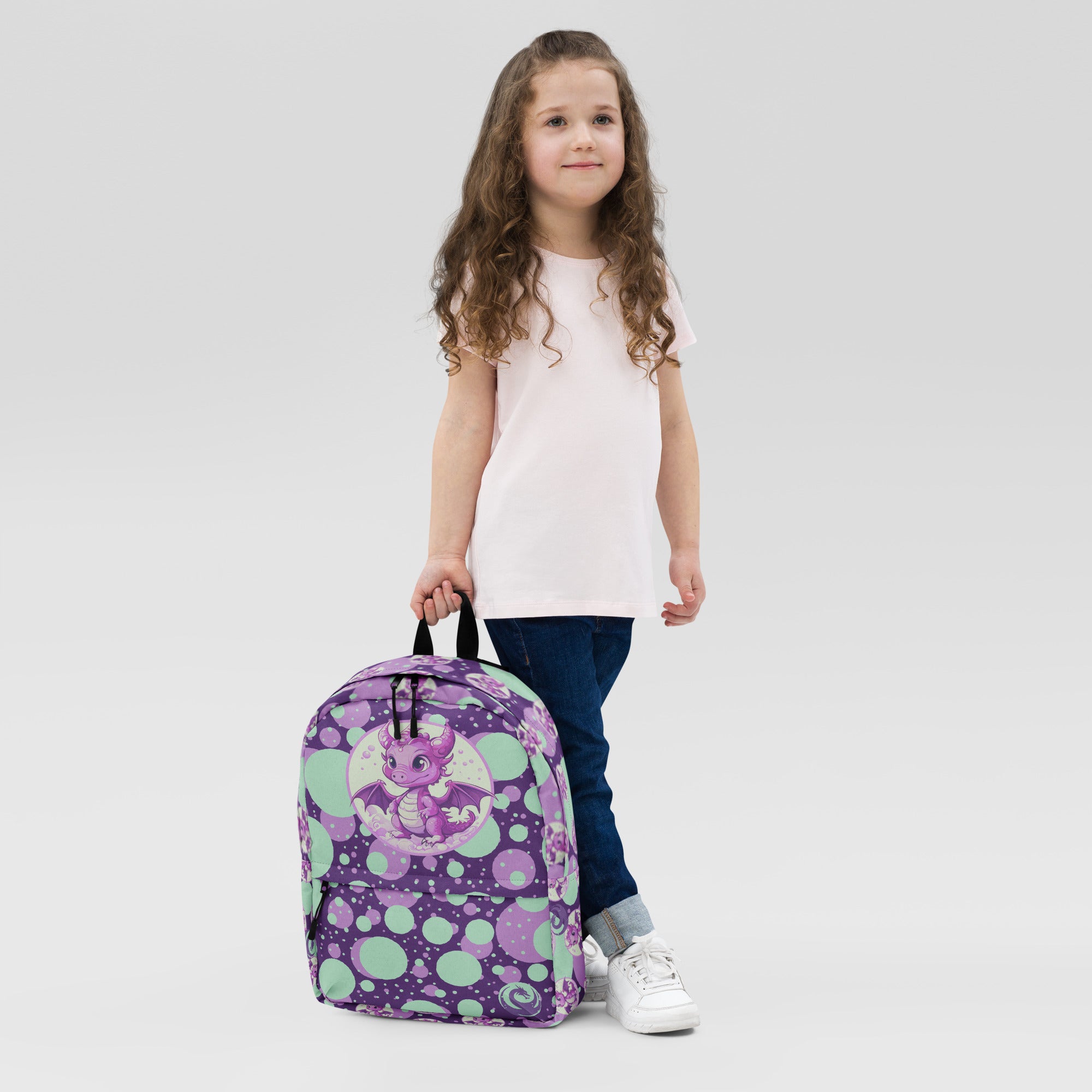 Nora Bubbles Medium Backpack with Front Pocket