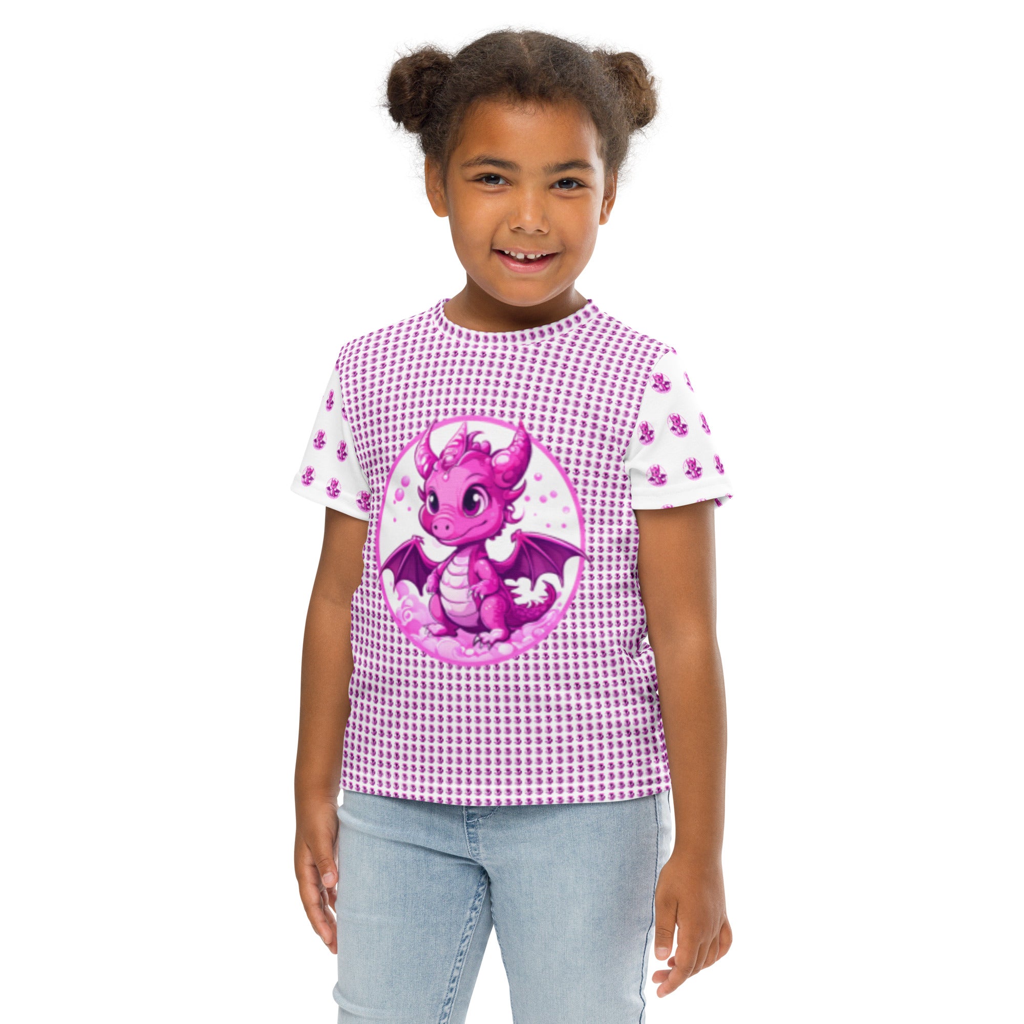 Bubbles Dragon Crewneck T-shirt