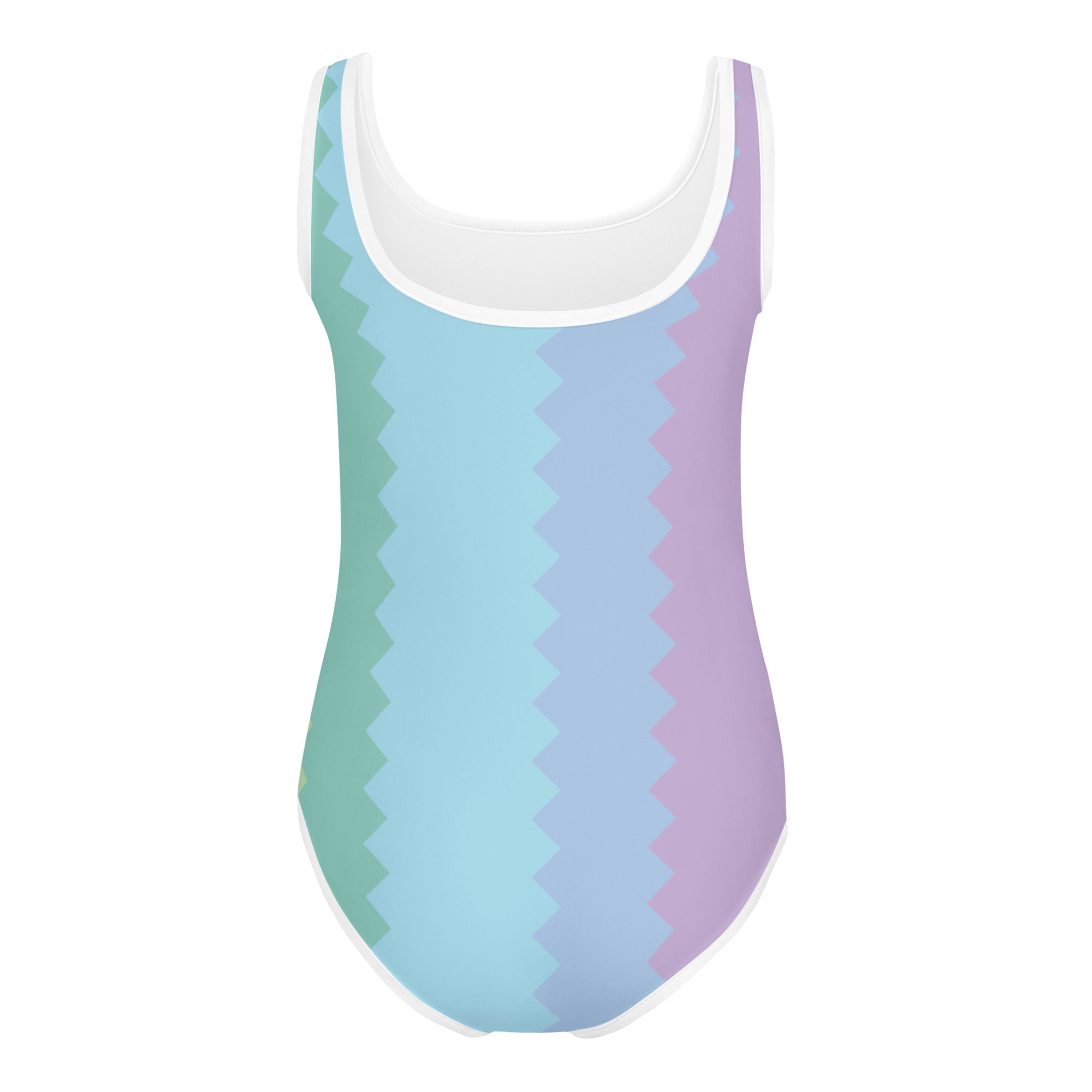 Bubbles Dragon Rainbow Kids Swimsuit