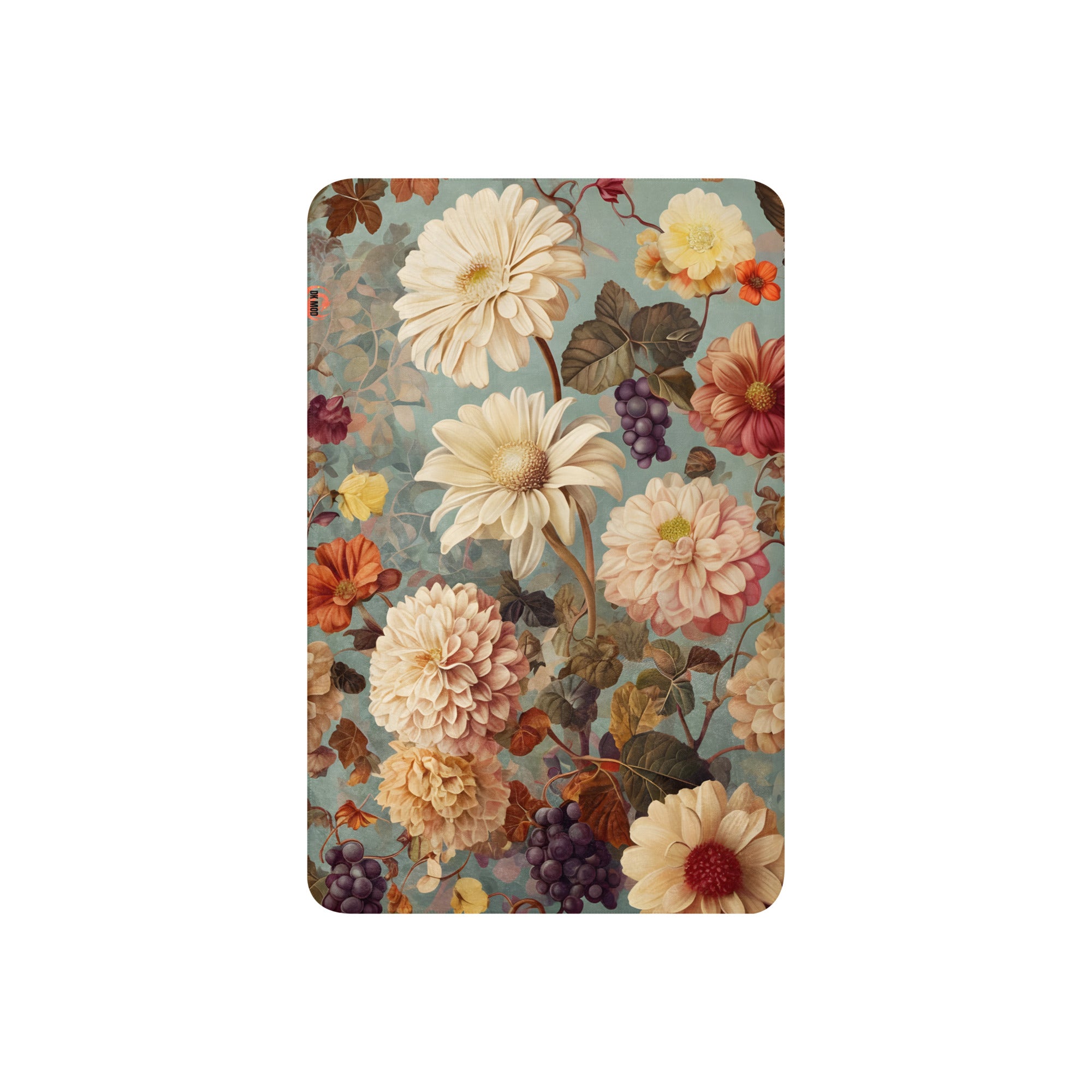 Dahlia Velvet & Sherpa blanket